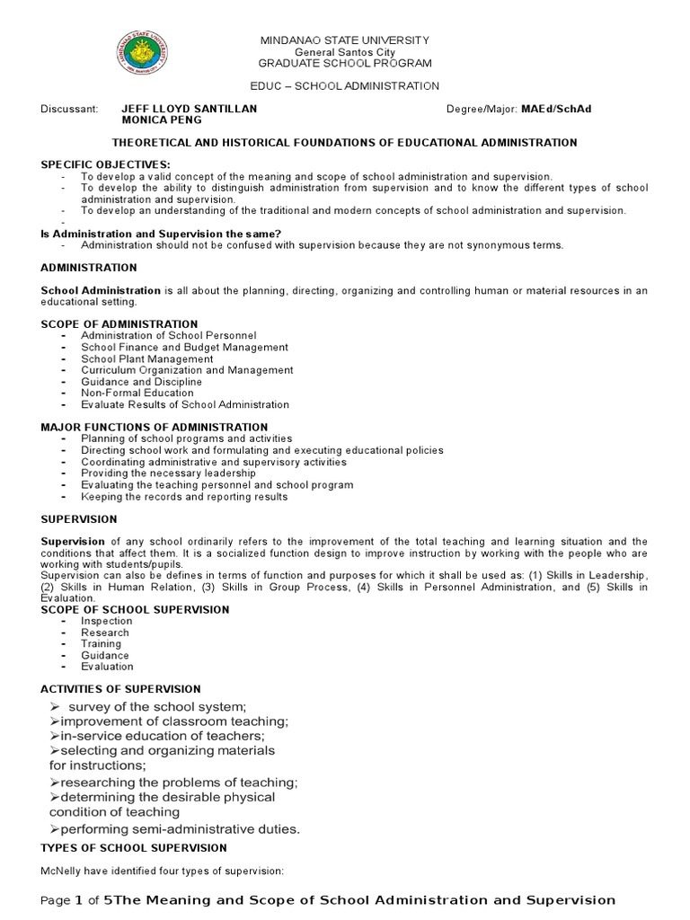 MEANING AND SCOPE OF EDUCATIONAL ADMINISTRATION visual data 4