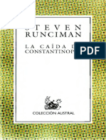 Steven Runciman - La Caída de Constantinopla PDF