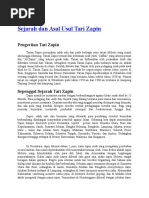 Download Sejarah dan Asal Usul Tari Zapindocx by anisa SN344393607 doc pdf