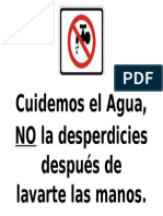 Cuidemos El Agua