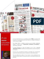 Ziarul Financiar Media Kit 2014 Ro