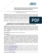 análise comparativa de uso e ocupação do entorno de represas de diferentes regiões do brasil