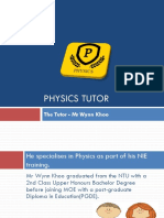 Physics Tuition Singapore