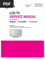 LG 37LG2000 LCD TV Service Manual