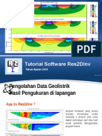 Simulasi Software RES2DINV 2015