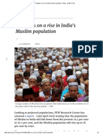 Thoughts On A Rise in India's Muslim Population - Blogs - DAWN