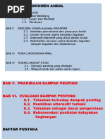 Contoh Dokumen RKL-RPL Lingkungan | PDF