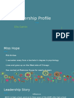 EXPL 390 Leadership Profile