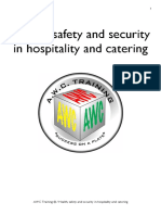 Health, Safety and Security in Hospitality and Catering - 0