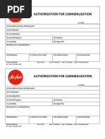 Spares Parts Cannibalisation Procedure | PDF | Manufacturing And ...