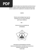 Hubungan Pengetahuan Dan Sikap Dengan Penggunaan Alat 