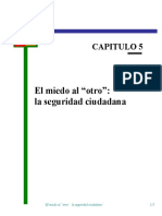 Cap.5 El Miedo Al Otro. Informe PNUD 1998