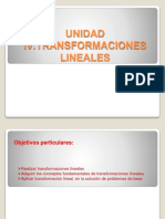 UnidadIV.transformacionesl Lineales (2)