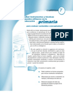 Instrumentos y Técnicas para Evaluar Contenidos Conceptuales 7 de 11