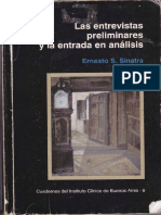 Las entrevistas preliminares y la entrada en análisis [Ernesto Sinatra].pdf