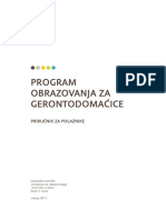 GERONTO Priručnik PDF