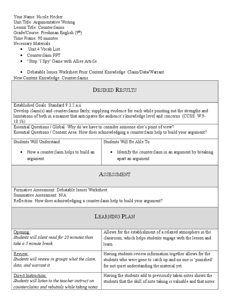 Freshman English LP 2 | PDF | Educational Assessment | Teaching