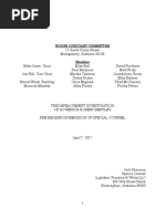 Special Counsel Jack Sharman's Final Report