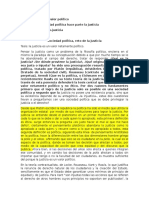 La Concepción Política de La Justicia