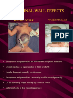 Abdominal Wall Defects