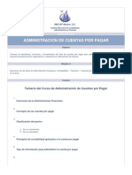 Cuentas Por Pagar Administracion Curso 15 PDF