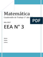 Matemática básica para primer año de secundaria