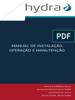 Manual de instalação e operação de ducha eletrônica