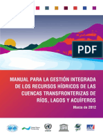 Manual Aguas Transfronterizas 2012-ESP