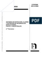 823-2-2002 Sistema de Detección de Alarma y Extinción Industrial