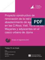 Proyecto Constructivo de Renovacion de La Red de A AMOROS DAVO LUIS ANTONIO 2