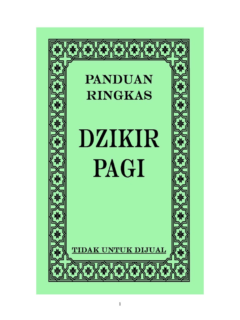 dzikir pagi