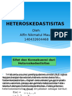 HETEROSKEDASTISITAS