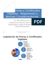 FirmayCertificadoDigital _ DrJulioNunez_Ley de Firmas y Certificados Digitales