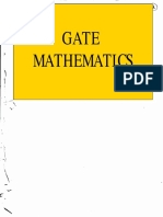 Gate Mathematics: MAI) 4S