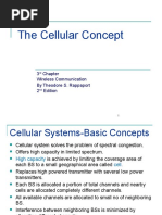 The Cellular Concept: 3 Wireless Communication by Theodore S. Rappaport 2 Edition