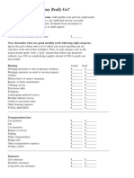 SpendingLog Budget PDF