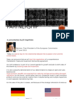 The Transatlantic Trade & Investment Partnership: A Presentation by Jil Ungethüm