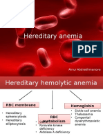 Hereditary Anemia: Ainur Abdrakhmanova