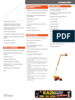 JLG 660 SJ Specification