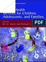 Ric G. Steele (Editor), Michael C. Roberts (Editor) - Handbook of Mental Health Services For Children, Adolescents, and Families (Issues in Clinical Child Psychology) (2005)