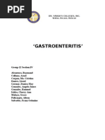 Gastroenteritis': Dr. Yanga'S Colleges, Inc