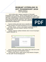 Cara Membuat Hyperlink Di Microsoft Powerpoint 2010