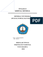 Tugas 3 Mineral Non Silikat (Sulfat, Phospat Dan Halite)