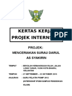 Kertas Kerja Projek Surau