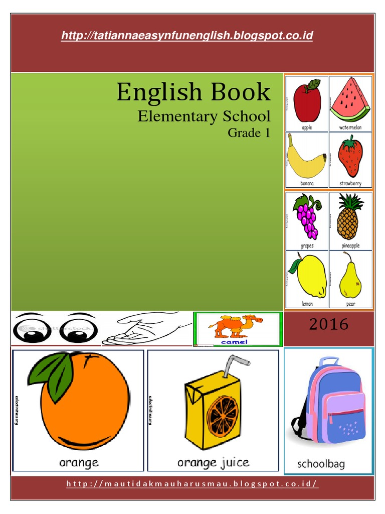 Buku Bahasa Inggris Sd Kelas 1