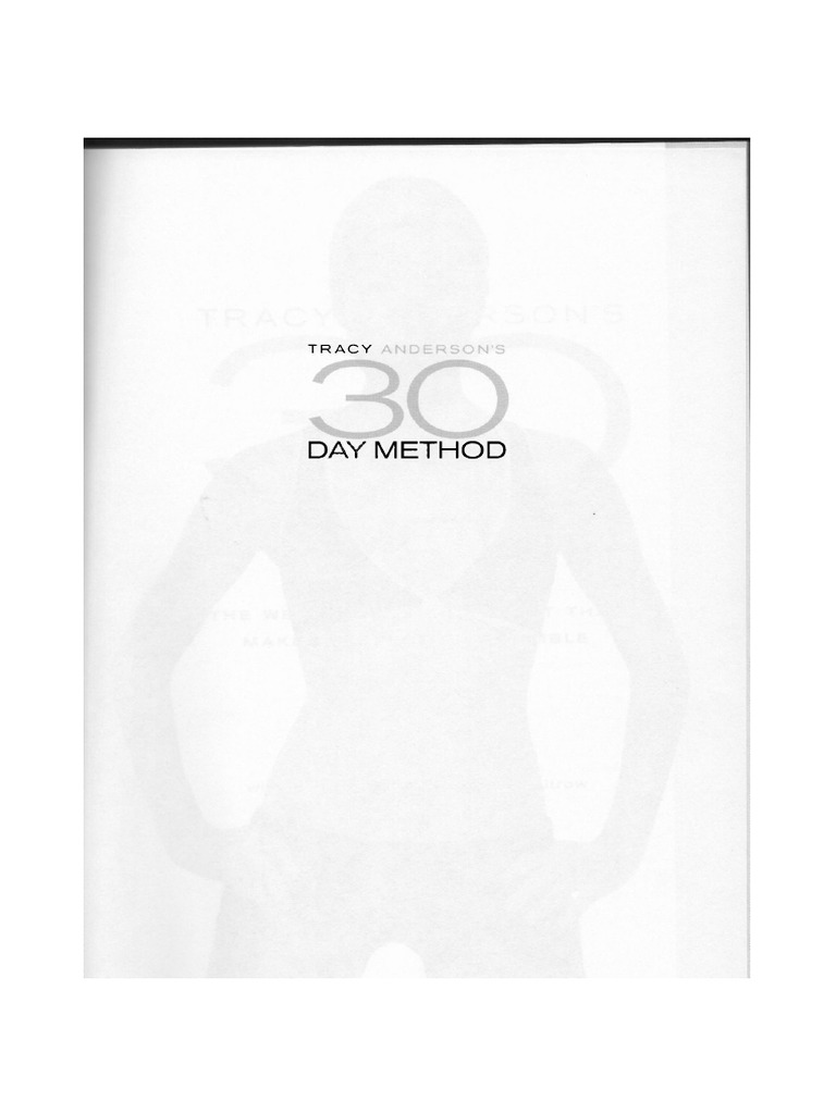 Tracy anderson 30 day method workout sale