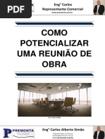 Como Potencializar Uma Reunião de Obra