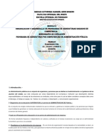 Organización y Desarrolllo de Programas de Asignaturas Basados en Competencia