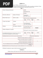 Form No. 15G: (Please Tick The Relevant Box)