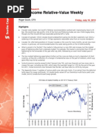 ScotiaBank JUL 16 Fixed Income and Relative Value Weekly